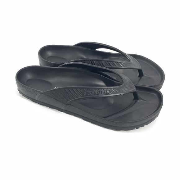 Birkenstock Honolulu Eva Slip On Thong Strap Sandals Size 40 / 9 Womens Black - Picture 1 of 7